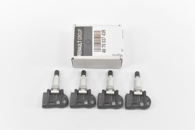 4 PIEZAS SENSOR DE PRESIÓN NEUMÁTICOS TPMS 407003743R 407000435R RENAULT SCENIC 3 ZOE  