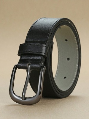 SHEIN CZARNY KLASYCZNY PASEK