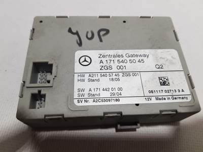 Модуль замка шлюз mercedes slk r171 w171 1715405045 фото №1