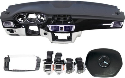 Приборная панель консоль подушка безопасности ремни mercedes cls c218 фото №1