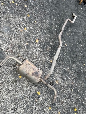 Alfa romeo giulia вихлоп гасник труба 2.2 фото №1