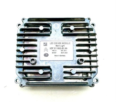 Citroen c5 aircross 2018 - 2022 модуль перетворювач фара full led оригінальний номер фото №1