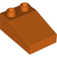 LEGO Duplo Dach Dachówka Pomarańcz 2x3