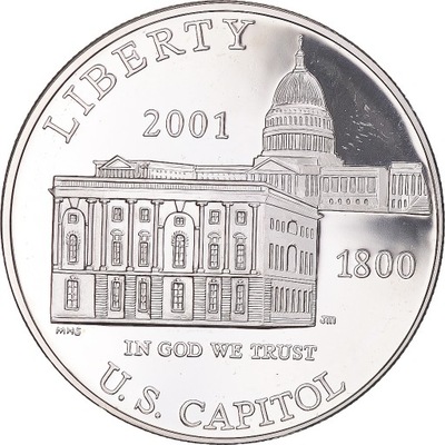 Moneta, USA, Dollar, 2001, U.S. Mint, Philadelphia