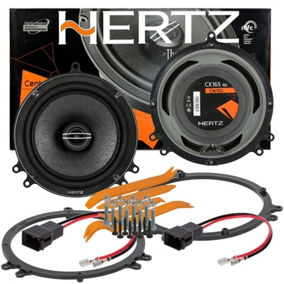 HERTZ ECX CX 165 ALTAVOCES AUDI A3 8L A4 B5 PARTE TRASERA  