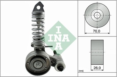 INA 533 0085 30 NAPINACZ, CORREA DE CUÑA MULTICOSTAL  