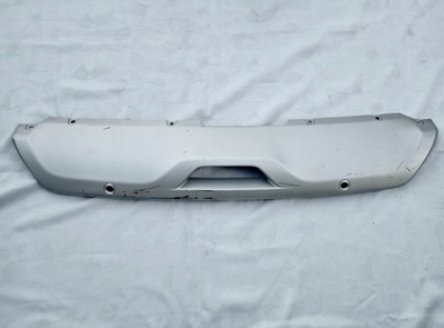 Спойлер бампера задняя накладка диффузор renault koleos ii lift фото №1