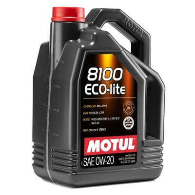 ALYVA VARIKLIO MOTUL 8100 ECO-LITE 0W20 5L 