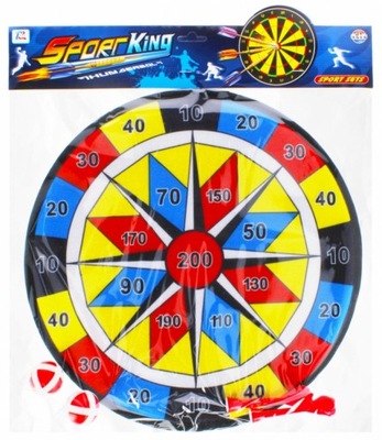 TARCZA Z RZUTKAMI I PIŁECZKAMI