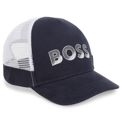 Czapka z Daszkiem Dziecięca HUGO BOSS J01141 Navy