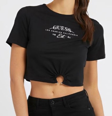 Guess top W3GI23JA914 JBLK czarny M