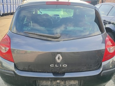 Renault clio iii 3 крышка багажника задняя задняя w цвет teb66 фото №1