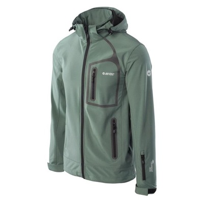 MĘSKA KURTKA SOFTSHELL HI-TEC NILS 10000mm r L