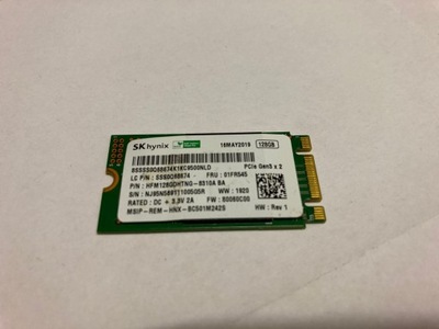 Dysk SSD M.2 128GB