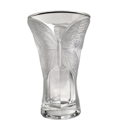 Butterfly vase, Cristal d'Arques / Wazon motylkowy, Cristal d'Arques