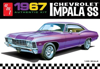 Model plastikowy - Samochód 1967 Chevrolet Impala SS