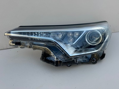 Toyota c-hr chr 16r- лампа левая передняя левый перед full led фото №1