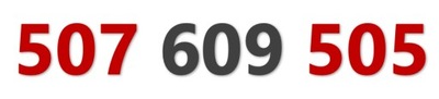 507 609 505 STARTER ORANGE ŁATWY ZŁOTY NUMER KARTA