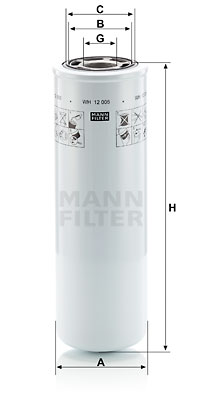 MANN-FILTER WH 12 005 FILTER HYDRAULICZNY, AUTOMATY  