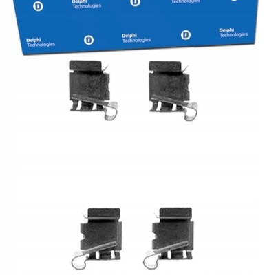 Набор монтажный тормозных колодок тормозных do lexus is 200 300 фото №1