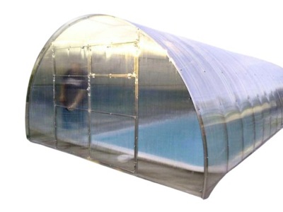 Zadaszenie basenu całoroczne z poliwęglanu "PERSEYA" 4x4m