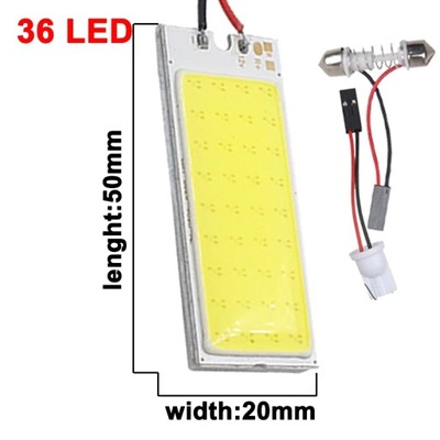 36 DIOD LED (СВЕТОДИОД ) (СВЕТОДИОД ) COB LED (СВЕТОДИОД ) (СВЕТОДИОД ) W5W/C5W/C10W СТОП СИГНАЛ АВТОМОБИЛЯ