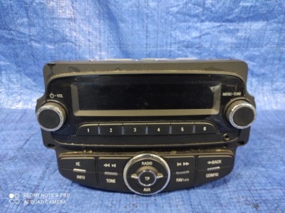 Радио заводской 13435159 opel adam wyszków фото №1