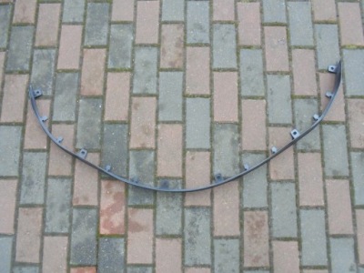 Спойлер бампера honda jazz 2020-2023r crosstar фото №1