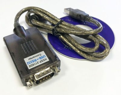 Konwerter USB-RS232 z przewodem (FTDI FT232)