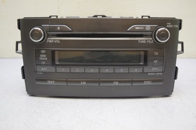 Toyota auris i радио заводской фото №1