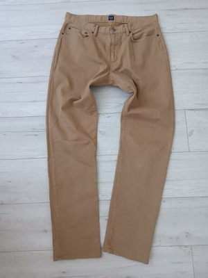 Gap 34/34 slim świetne klasyczne spodnie jeansy