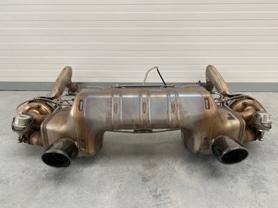 Гаситель выхлоп porsche cayman gt4 718 фото №1