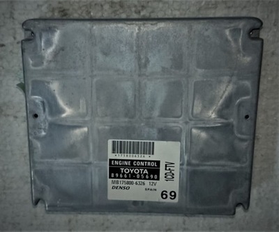 Бортовий комп'ютер двигуна toyota 89661-05690 фото №1