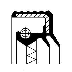 CORTECO Differential Shaft Seal 01020480B