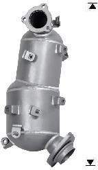 Фильтр dpf частиц твердых toyota avensis 2.0; 2.2 td d4d 2008-2015 фото №1