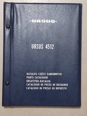 Katalog części zamiennych URSUS MF 4512 ORYGINAŁ - ZM URSUS - PRL