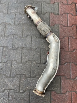 Audi a6 c8 труба вихлопна 4k0253350bd фото №1