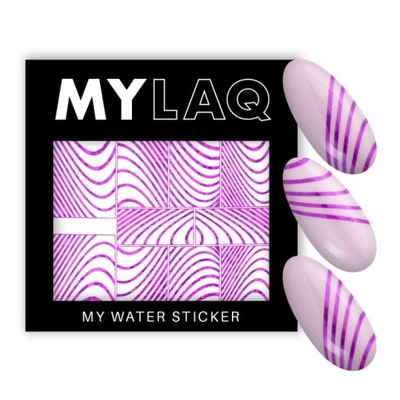 MYLAQ Naklejki Wodne Do Paznokci Water Sticker 10