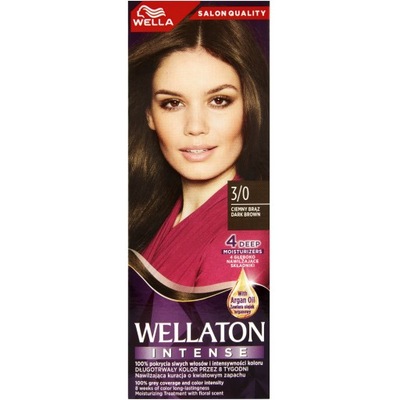 Wellaton Intense Farba włosów 3/0 Ciemny Brąz 110
