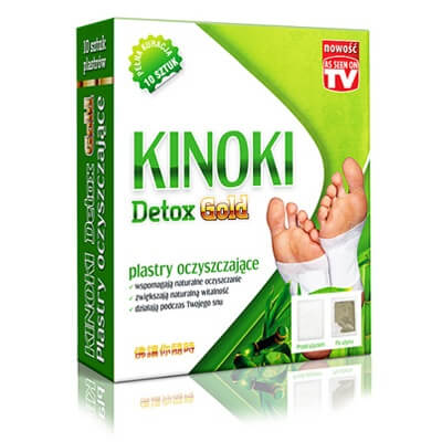 PLASTRY OCZYSZCZAJĄCE AURA HERBALS DETOX KINOKI