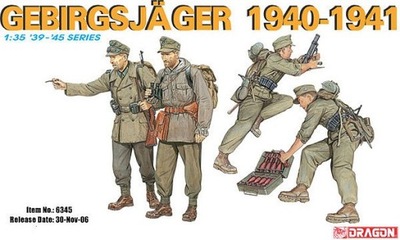 Gebirgsjager 1940-1941 1/35 Dragon 6345