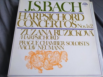 Winyl HARPSICHORD CONCERTOS JS BACH