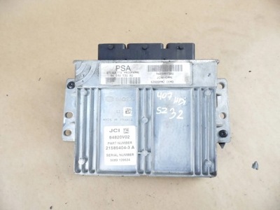 Peugeot 407 бортовий комп'ютер 9655997380 фото №1