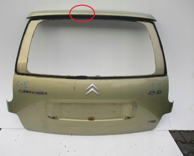Крышка багажника задняя citroen c8 фото №1