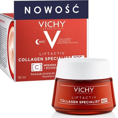 Vichy Liftactiv Collagen Specialist krem na noc 50