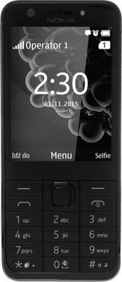 Telefon komórkowy Nokia 230 Dual SIM Czarnoszary OUTLET