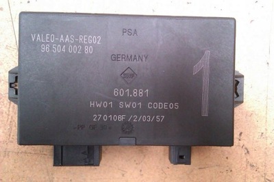 Модуль pdc citroen c8 9650400880 фото №1