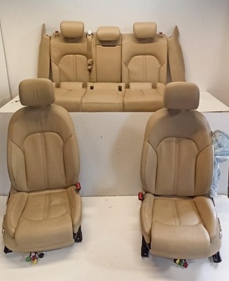 Audi a6 c7 сиденья заднее сиденье кожа фото №1