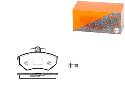 КОЛОДКИ ГАЛЬМІВНІ ПЕРЕД VOLKSWAGEN PASSAT 88- 16MM DRIVE+