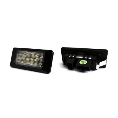 SKODA FABIA II LUCES REGISTRO DIODO LUMINOSO LED 650LM 2 PIEZAS  